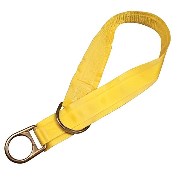 Web Tie-Off Adaptors, 4 ft, 310 lbs ANSI; 420 lbs OSHA Load Cap