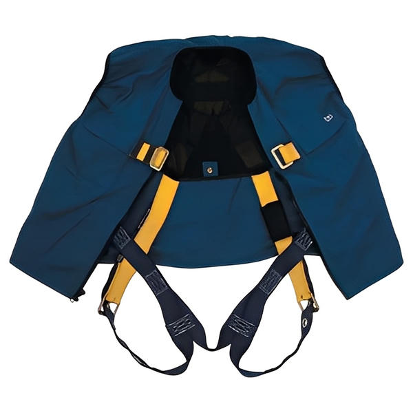 Delta® Non-Reflective Workvest Harness with Tongue Buckle Leg Straps - All Sizes