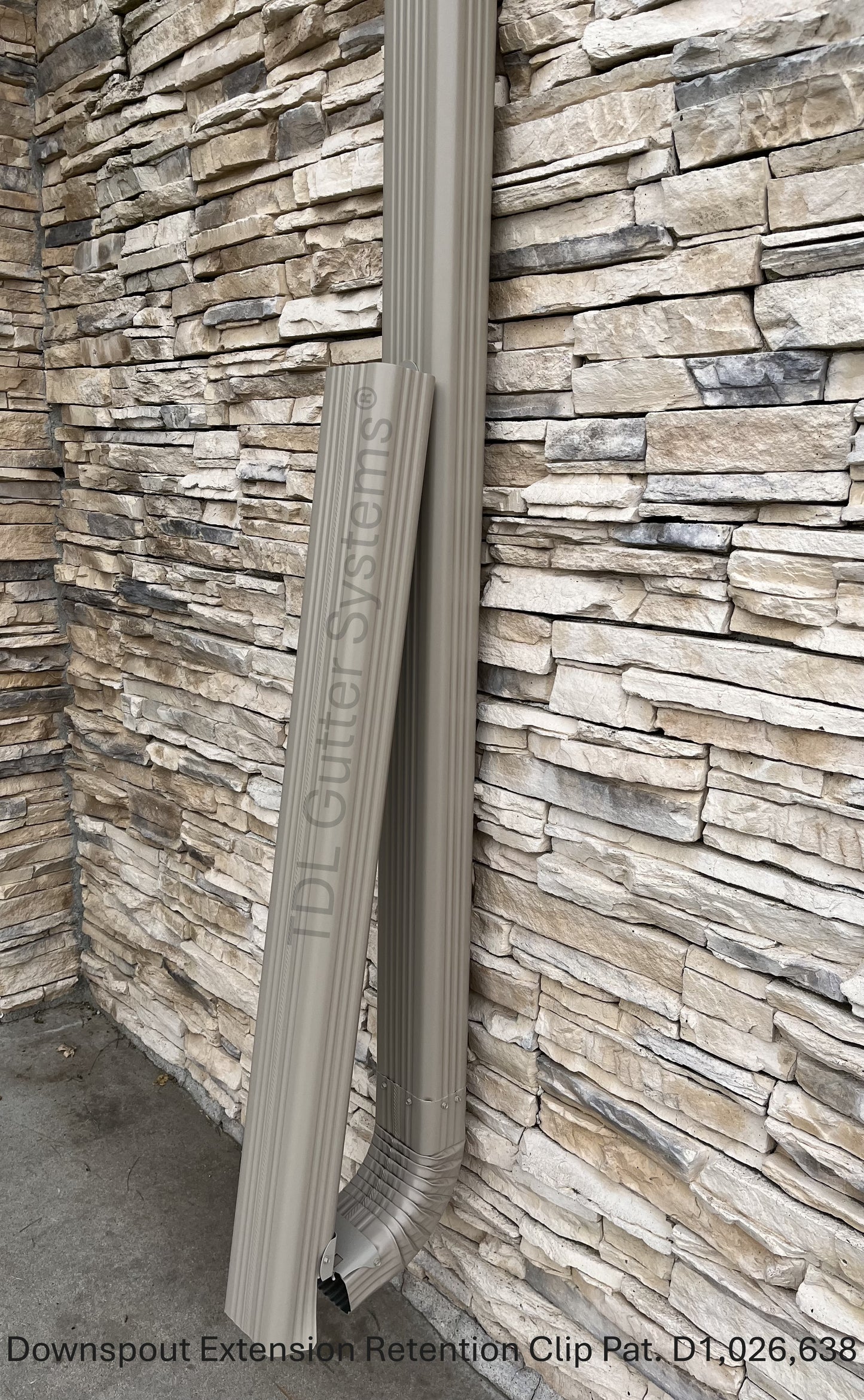 Magnetic Downspout Extension Retention Clip
