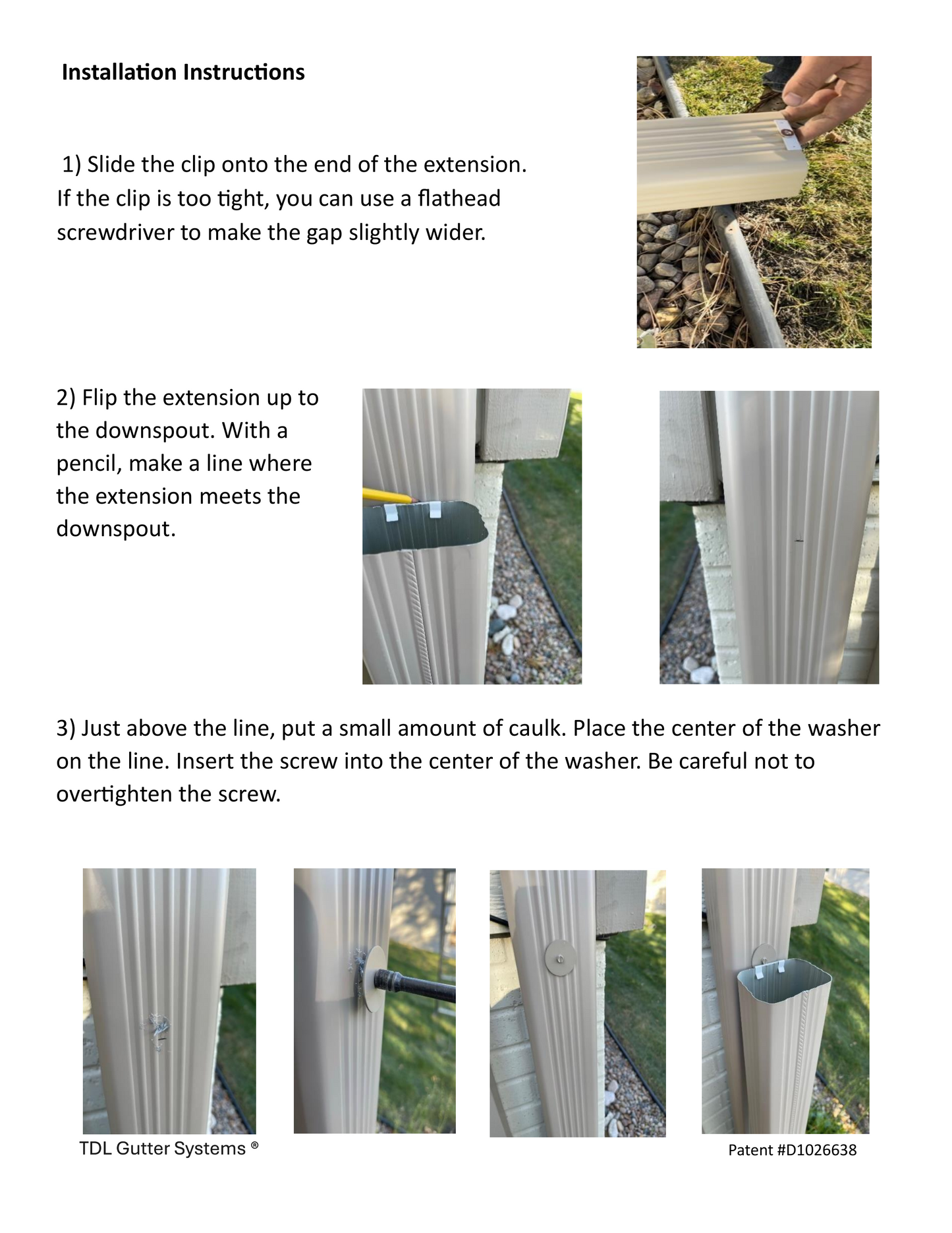 Magnetic Downspout Extension Retention Clip