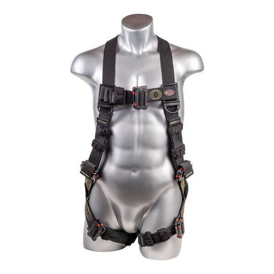 Kapture 5 Point  Element Full Body Harness - Arc Flash Rated - Dorsal D-Ring - Mating Buckle Chest & Legs - All Sizes