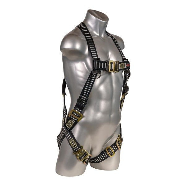 Kapture 5 Point Element Full Body Harness - Welding Series - Dorsal D-Ring - QC Chest & Legs - All Sizes