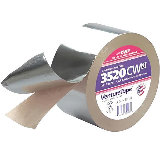 Venture 1525CW FSK Foil Tape 3in x 150ft (37.5 Sq Ft Roll)