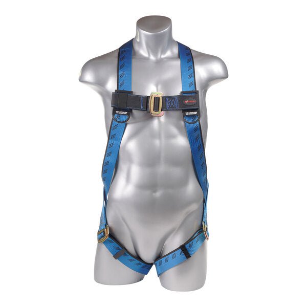 Kapture 3 Point Essential Full Body Harness - 3D - Rings - Tongue Buckle Legs - All Sizes
