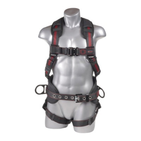 Kapture 5 Point Epic Full Body Harness - 3 D-Rings - QC Chest & Legs - Shoulder Pads & Waist Belt - All Sizes