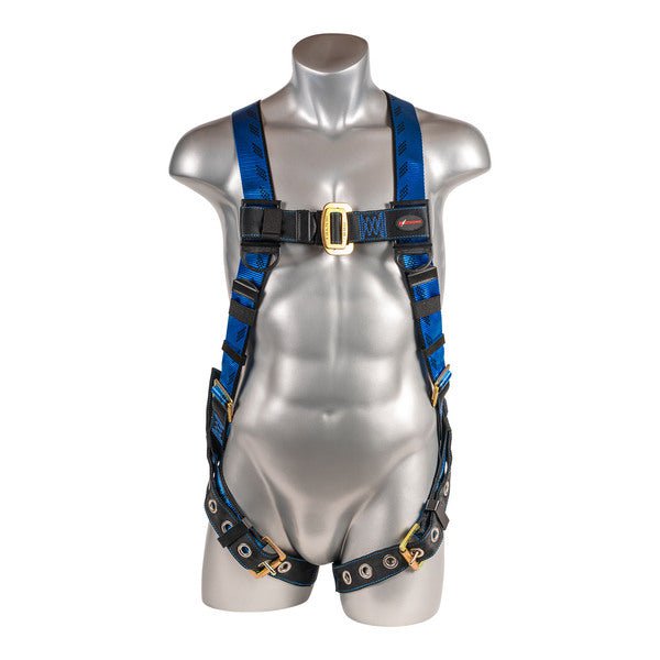 Kapture 5 Point Essential+ Full Body Harness - Dorsal D-Ring - Tongue Buckle Legs - All Sizes