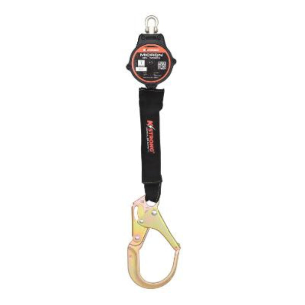 Micron Arc Flash Self Retracting Lifeline - Steel Rebar Hook - 6ft