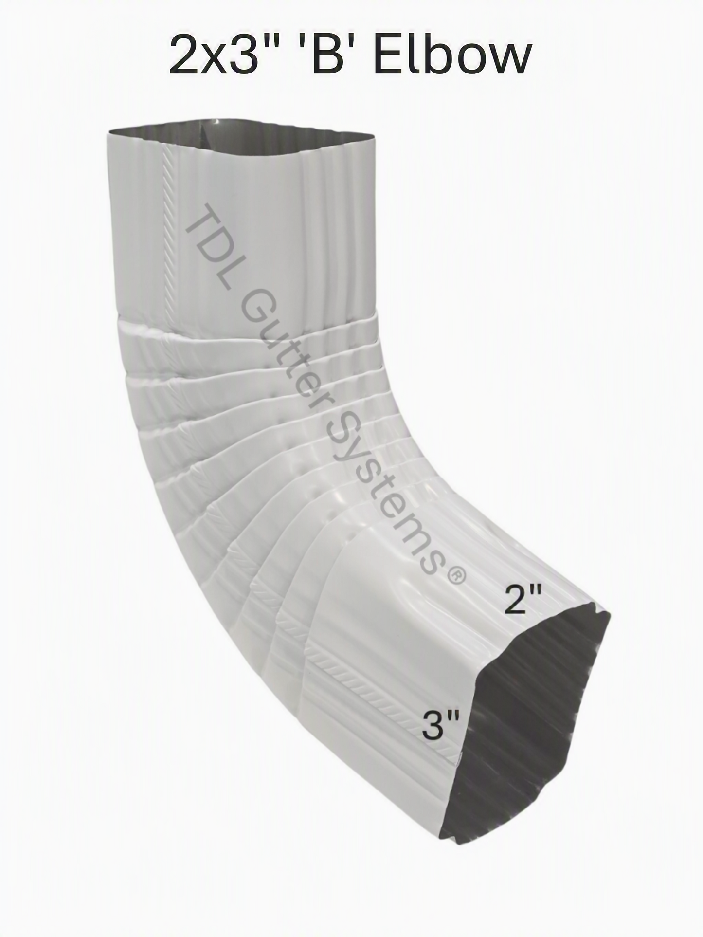 Aluminum Downspout Elbow