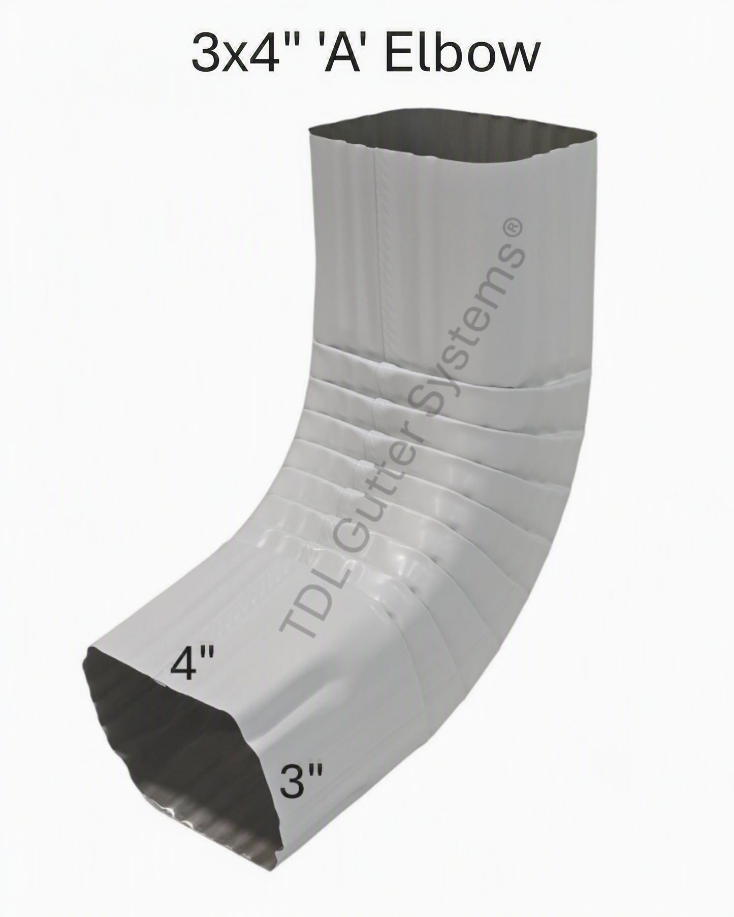 Aluminum Downspout Elbow