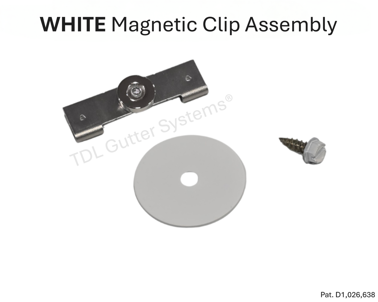 Downspout Extension Retention Clip