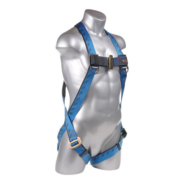 Kapture 3 Point Essential Full Body Harness - 3D-Rings - Pull Thru Legs - Shoulder Pads - All Sizes