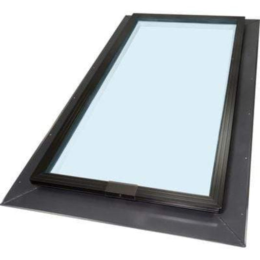Fixed Self Flashing Tempered Skylight - Clear Glass