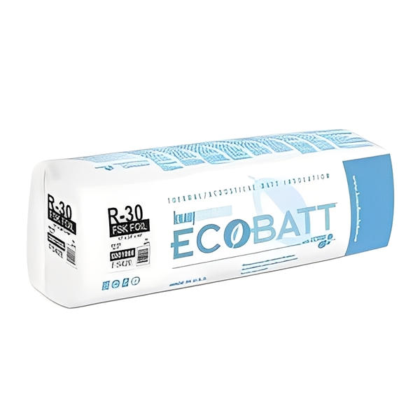 Knauf Ecobatt R-30 FSK-25 Fiberglass Insulation Batts - 10 in x 24 in x 48 in (5 Bags)